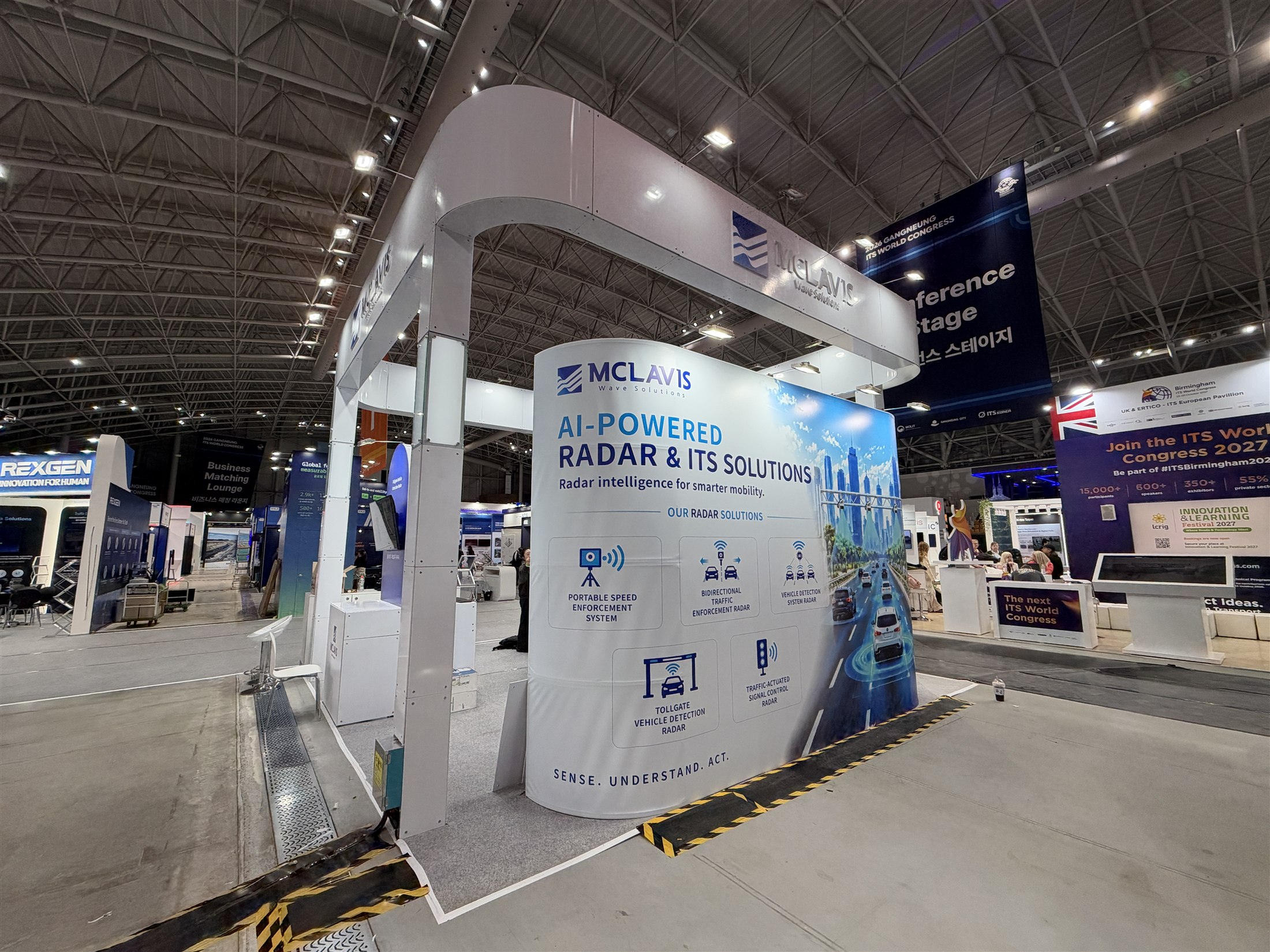 ITS World Congress 2026 · Gangneung · MCLAVIS Modular Booth site view 5