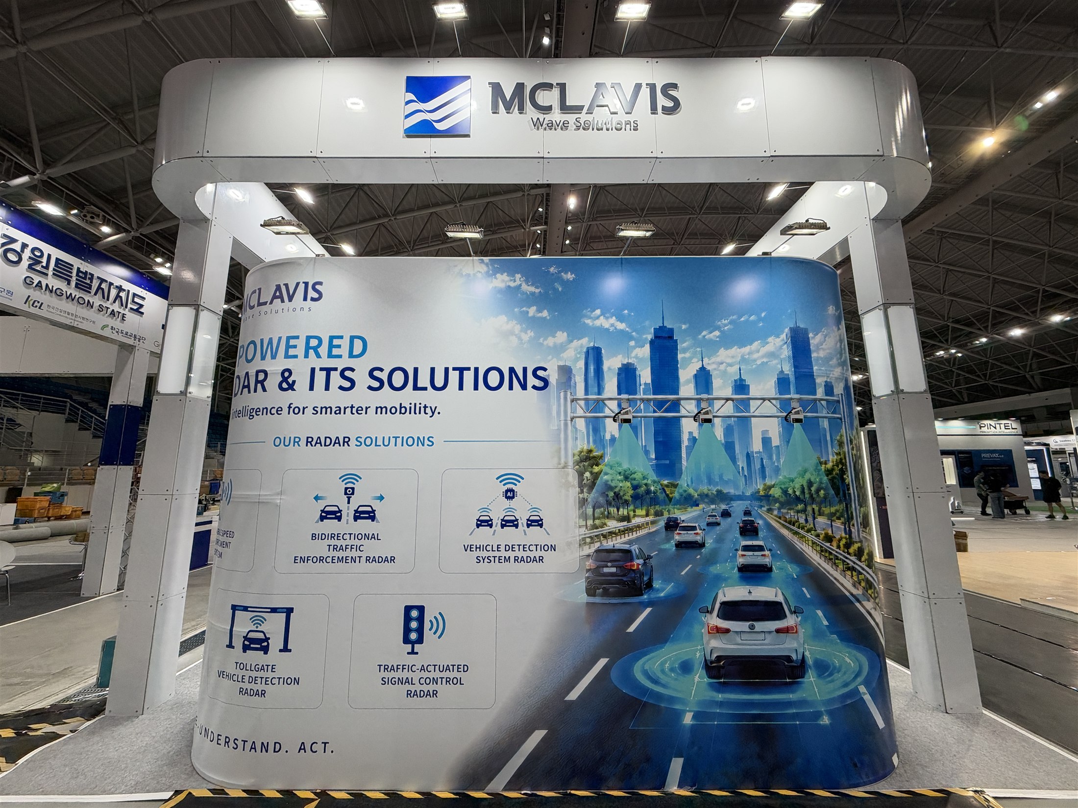 ITS World Congress 2026 · Gangneung · MCLAVIS Modular Booth site view 6