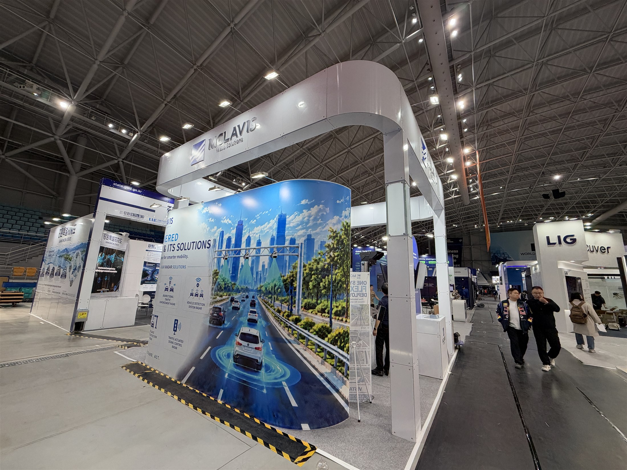 ITS World Congress 2026 · Gangneung · MCLAVIS Modular Booth site view 7