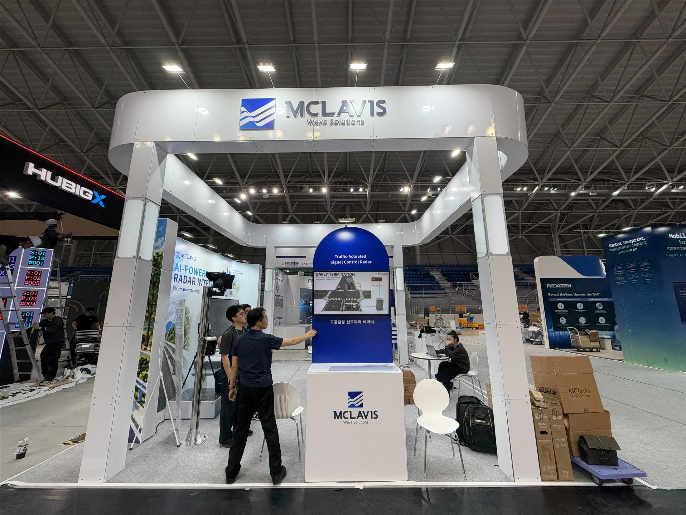 ITS World Congress 2026 · Gangneung · MCLAVIS Modular Booth site view 8