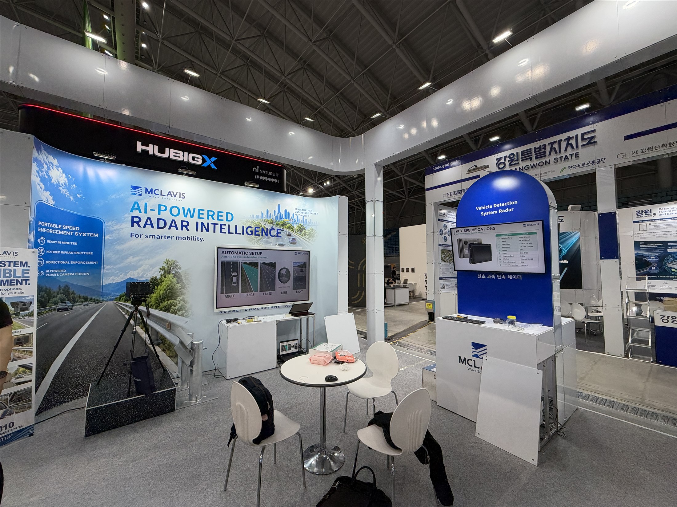 ITS World Congress 2026 · Gangneung · MCLAVIS Modular Booth site view 9