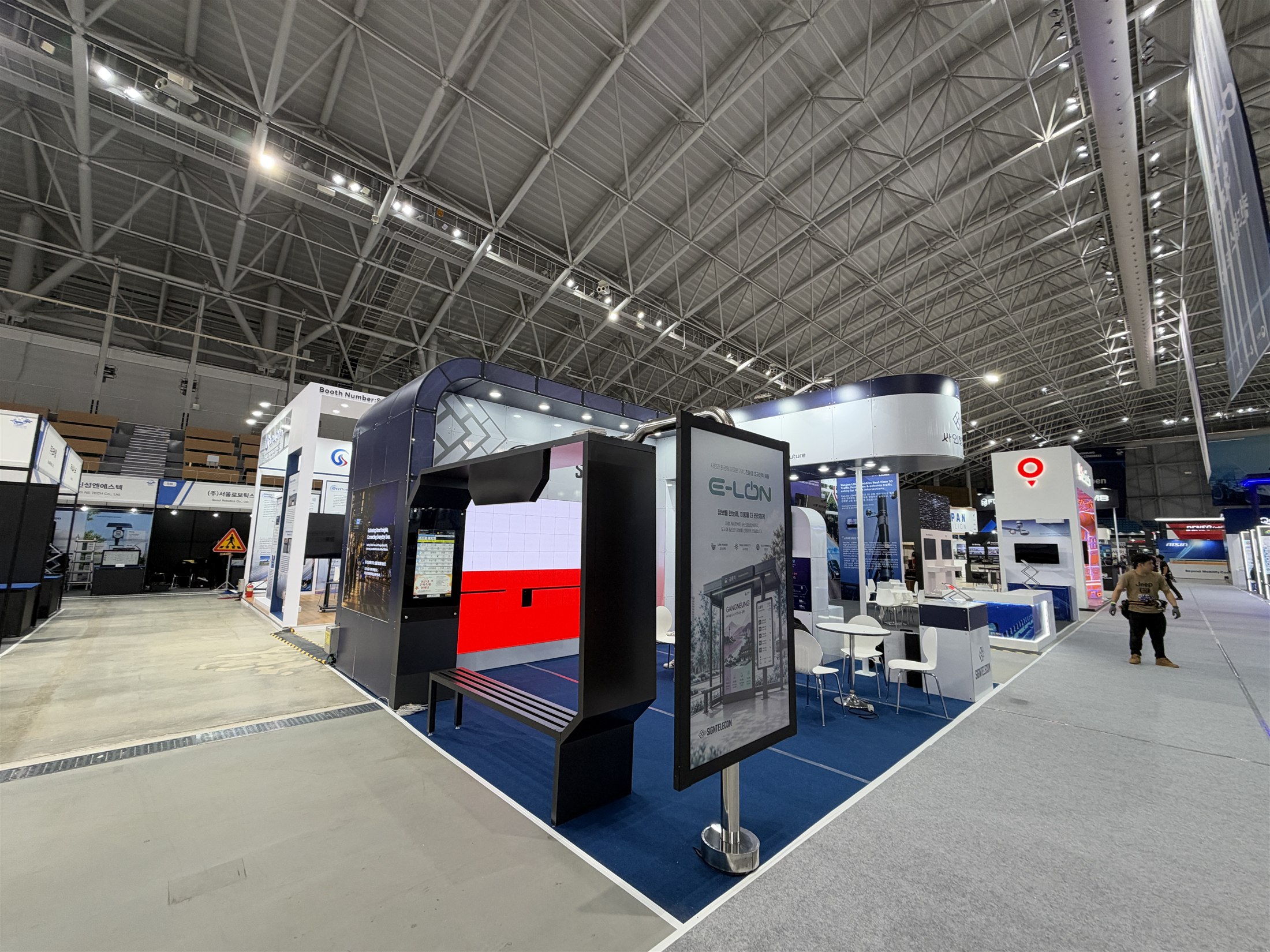 ITS World Congress 2026 · Gangneung · SIGNTELECOM Modular Booth site view 5