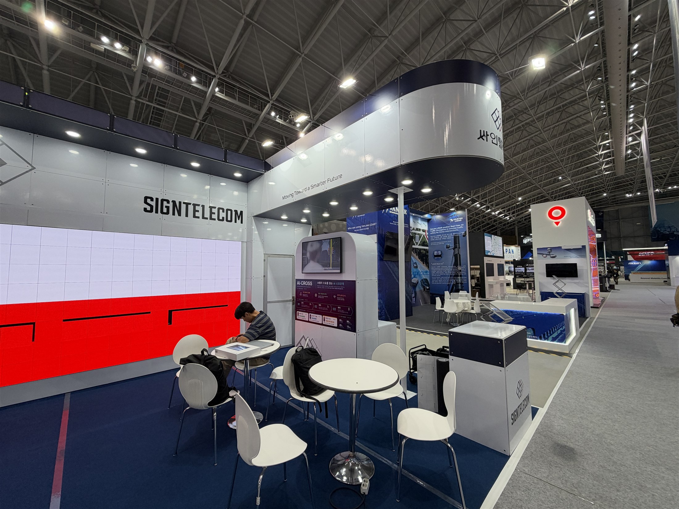 ITS World Congress 2026 · Gangneung · SIGNTELECOM Modular Booth site view 6